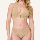 LingaDore A Touch of Gold bikinisæt, beige - 8216 - 352 - Gold Beige