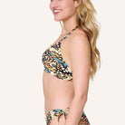 LingaDore Butterfly Breeze bikini top med bøjle, multi - 8219TB - 356 - Butterfly Print