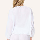 LingaDore Ibiza Vibes t-shirt- og shorts-sæt, hvid - 8223 - 01 - White