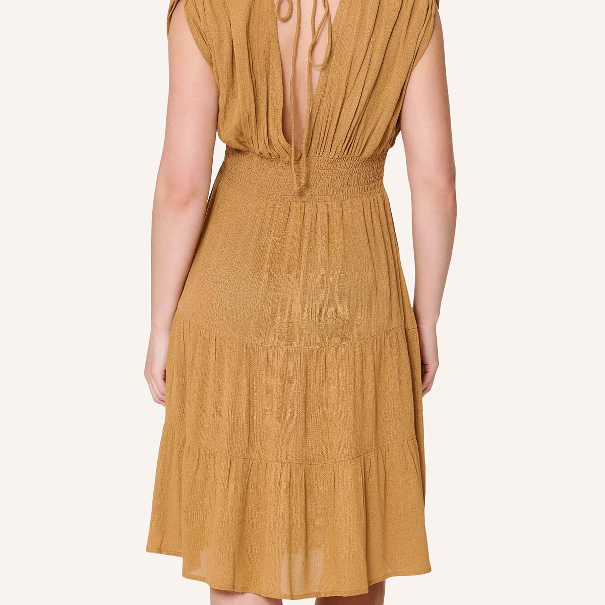 LingaDore Summer Breezes strandkjole, brun - 8224 - 365 - Brown Sugar