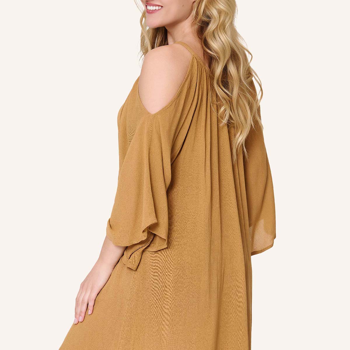 LingaDore Summer Breezes strandkjole, brun - 8225 - 365 - Brown Sugar