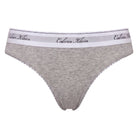Calvin Klein New Signature Logo g-streng, grå - LV00QF9075 - P7A - Grey Heather