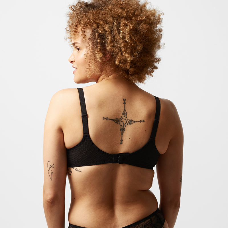Chantelle Fleurs - Black - C12M50-011