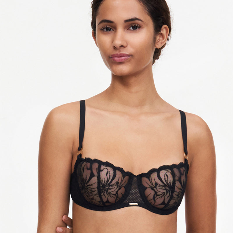 Chantelle Fleurs - Black - C12M50-011