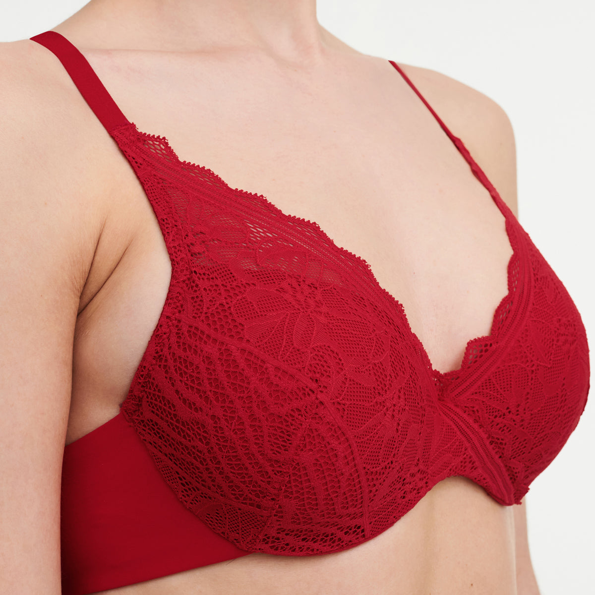 Chantelle EasyFeel Floral Touch - Scarlet - C94260-05W