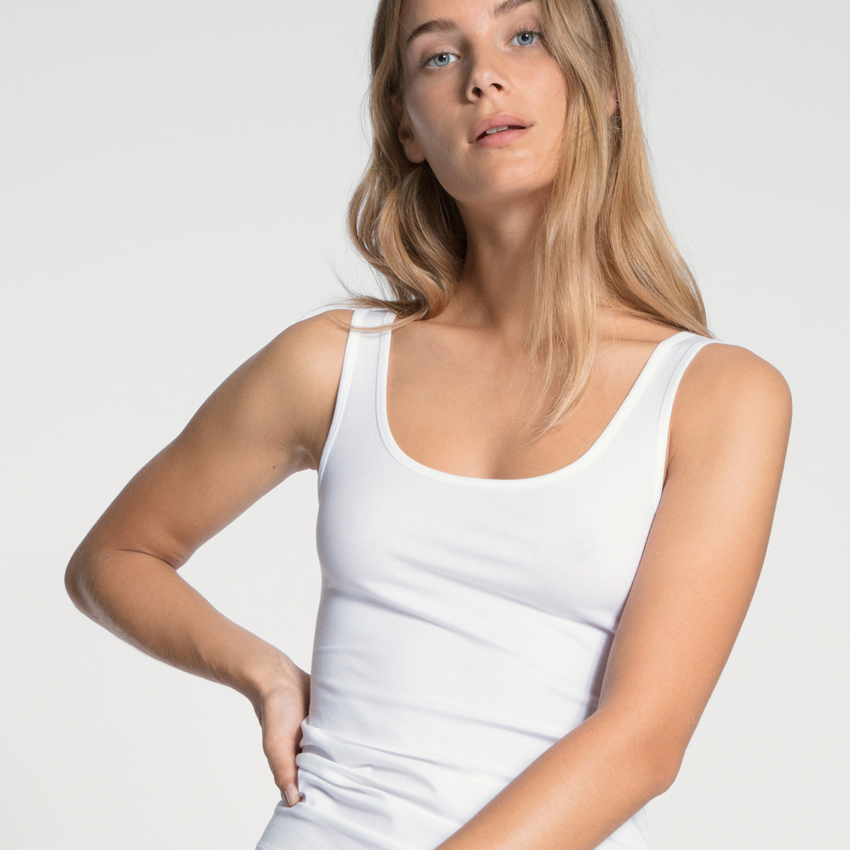 Calida Tank - White - 12175-001