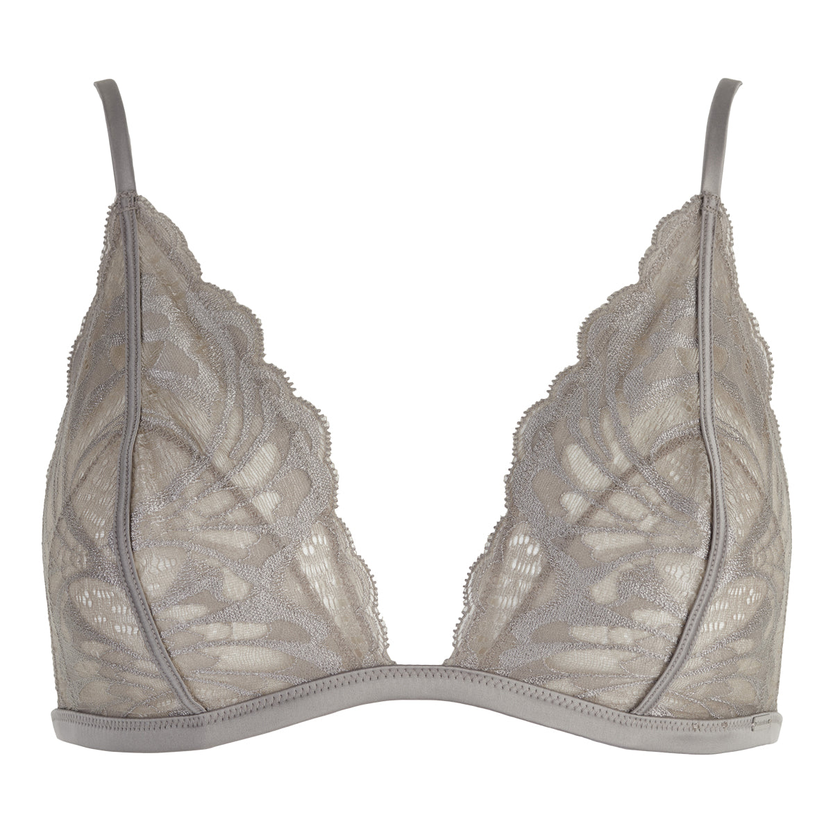 Calvin Klein Lingeri Unlined Triangle - Satellite - F6807E-PET
