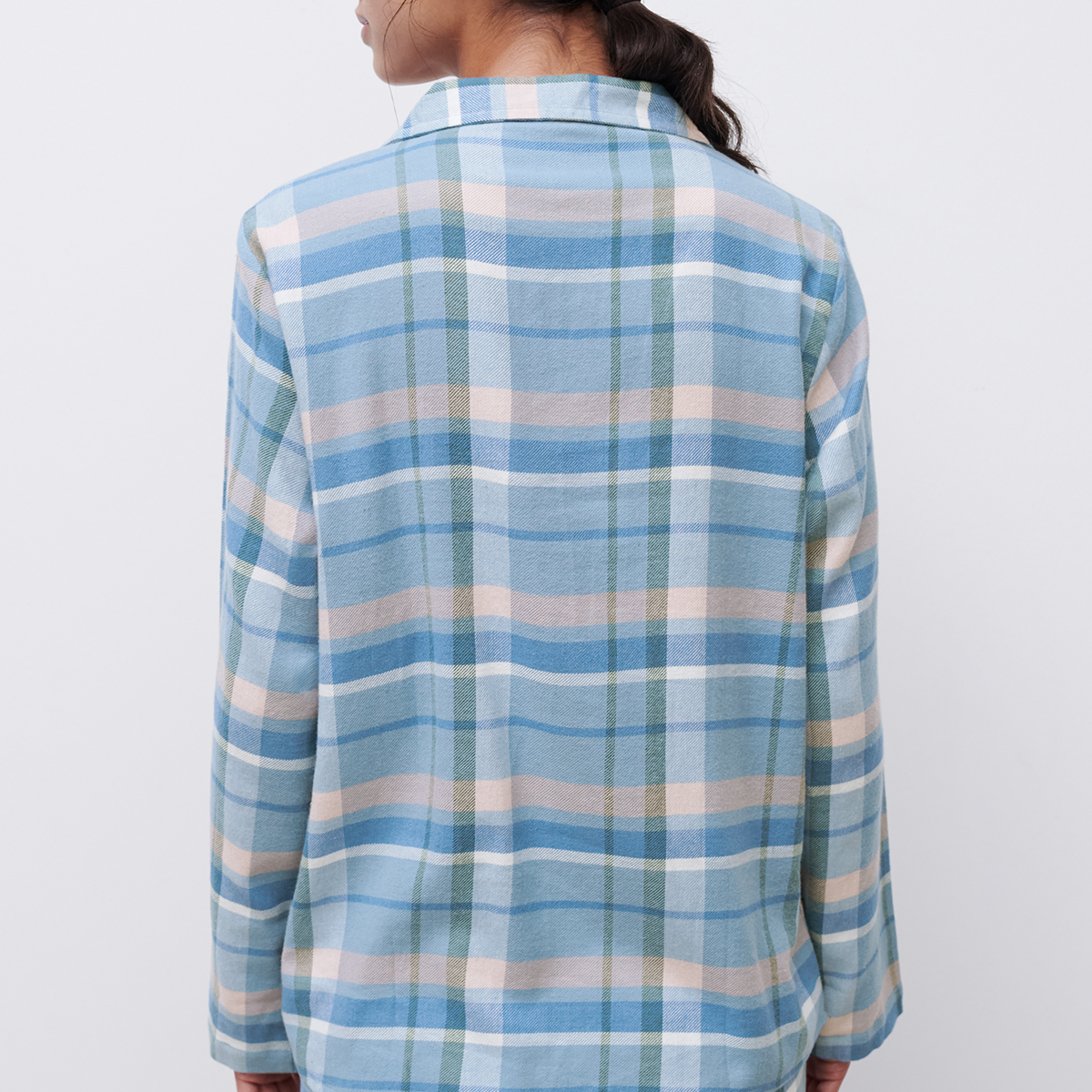 Femilet Heat - Blue Check Print - FN3820-02M