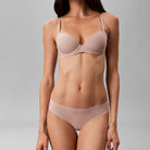 Calvin Klein Perfectly Fit tai trusse, beige - LV00QF8810 - 7NS - Cedar