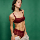 Triumph Body Make-Up Illusion Lace Shorty - Woodrose - 10219748-00EW