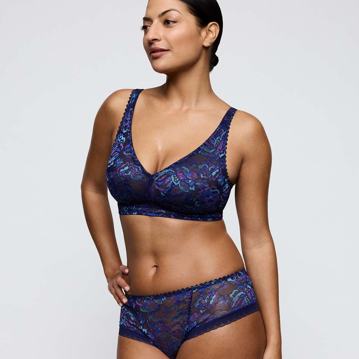 PrimaDonna San Angel g-streng, blå - 0663491 - WBL - Water Blue